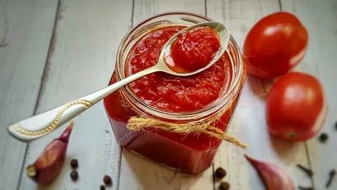 تصویر 1 از رب گوجه فرنگی نیمه غلظت با بافت سبک و طعم تازه